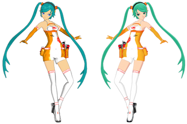 Racing Miku 2010 Comparison