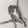 Aerial figure drawing