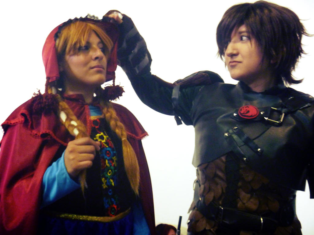 Anna And Hiccup By BlueWolfWazzu On DeviantArt anna-and-hiccup-by-bluewolfwazzu-on-deviantart