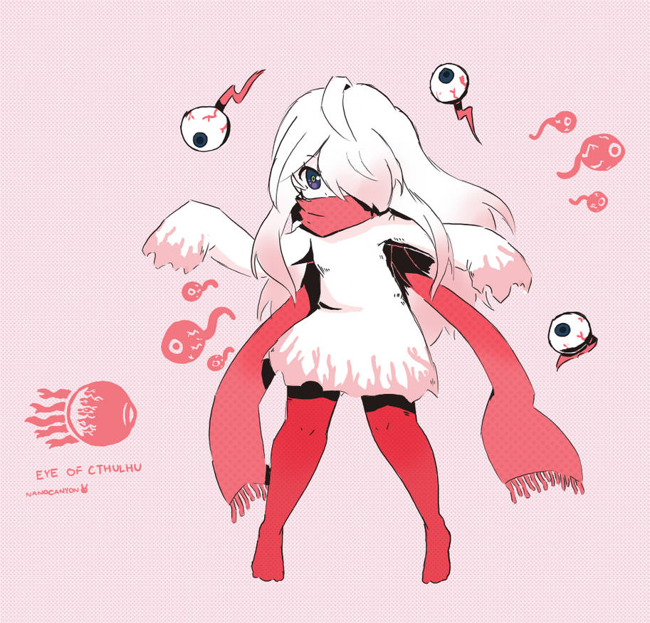 Terraria Eye of Cthulu by NANOCANYON on DeviantArt