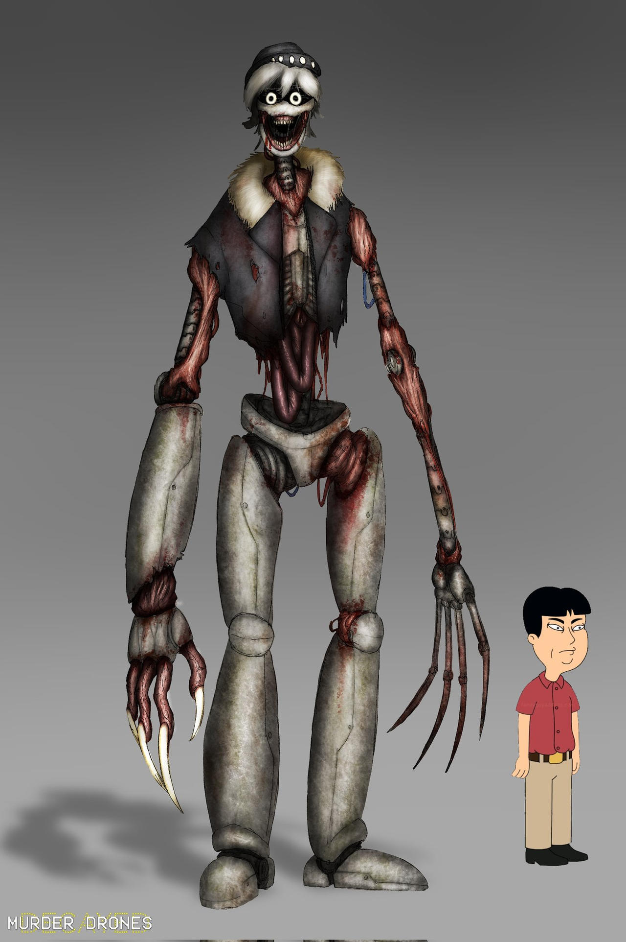N from Muder drones (Analog Horror) by gigaman431 on DeviantArt