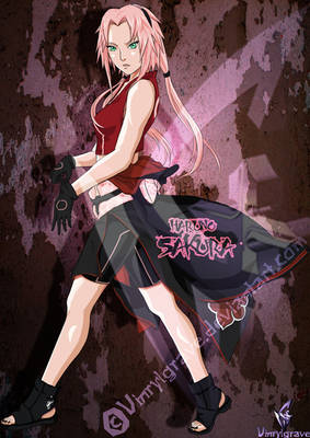 AKatsuki Team 7- Sakura