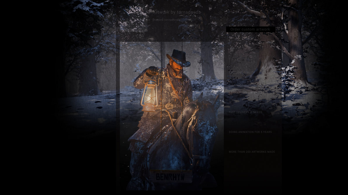 RDR2 |Animated Steam Artwork by TorNadoVDA on DeviantArt