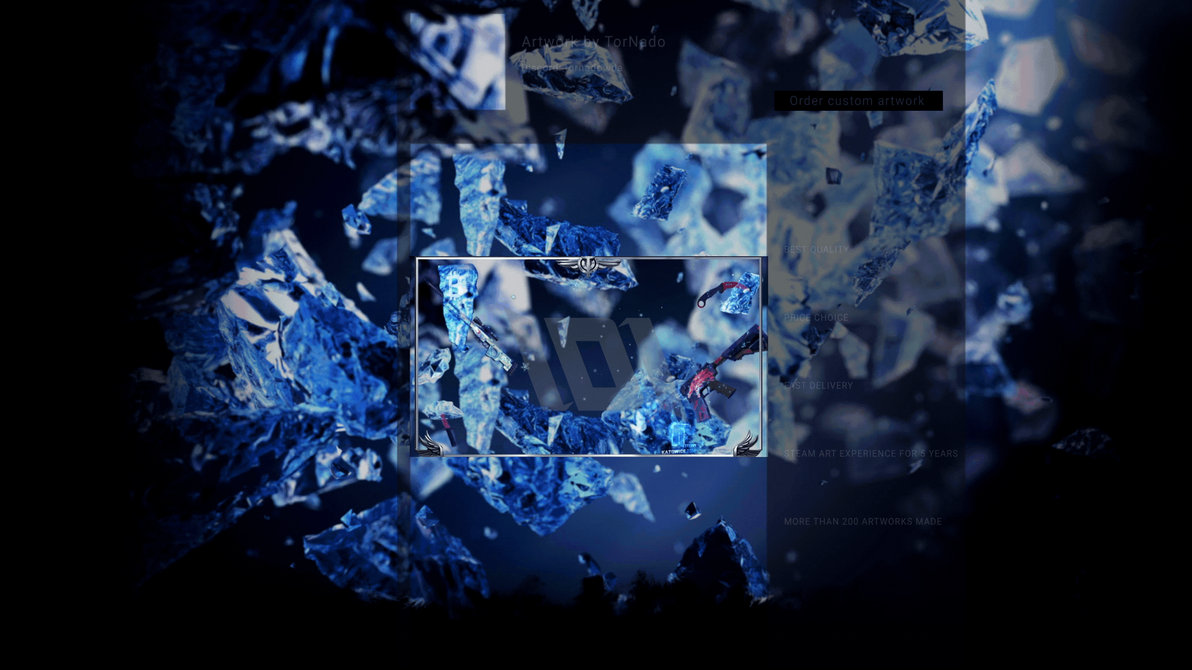 Mascot and CS2 Skins Showcase |Animated Steam Art by TorNadoVDA on ...