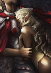 Elven queen of hearts