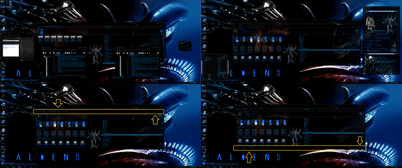 ShellStyle for Windows 10 21h1 by Moonnique by Moonnique on DeviantArt