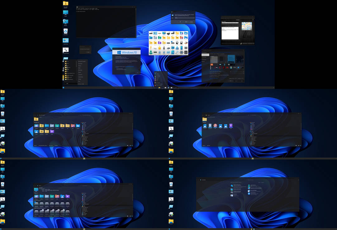 Windows 11 theme with Rounded Corners for w10 by Moonnique on DeviantArt