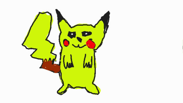 Pikachu drawing