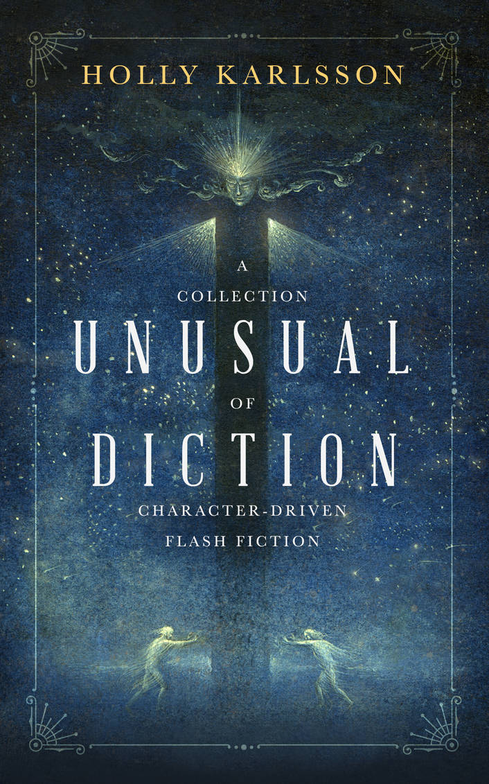 Book Cover Design for Unusual Diction by ebooklaunch