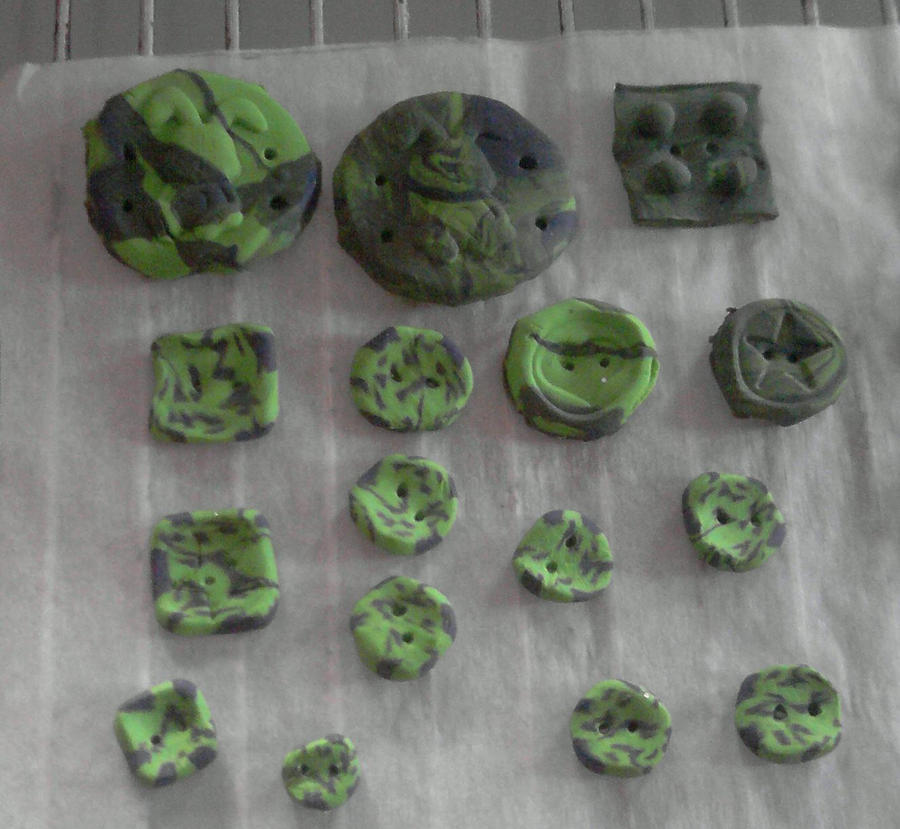 fimo buttons - 4 by purply-bunz on DeviantArt