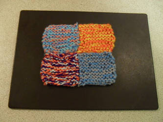 knitted blankie wip block 007