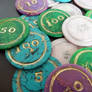 Faux Stones Casino Chips