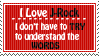 J - Rock Stamp