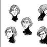 Kylo Ren expressions study
