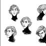Kylo Ren expressions study