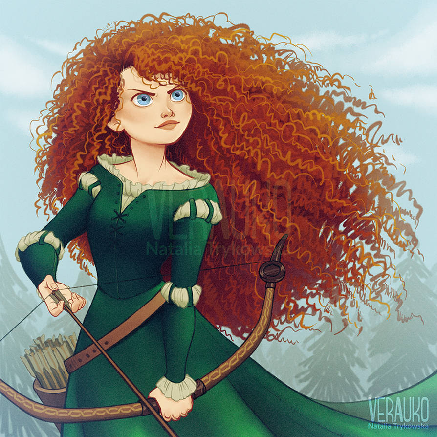 Brave Merida Renaissance Merida the Brave by verauko on DeviantArt
