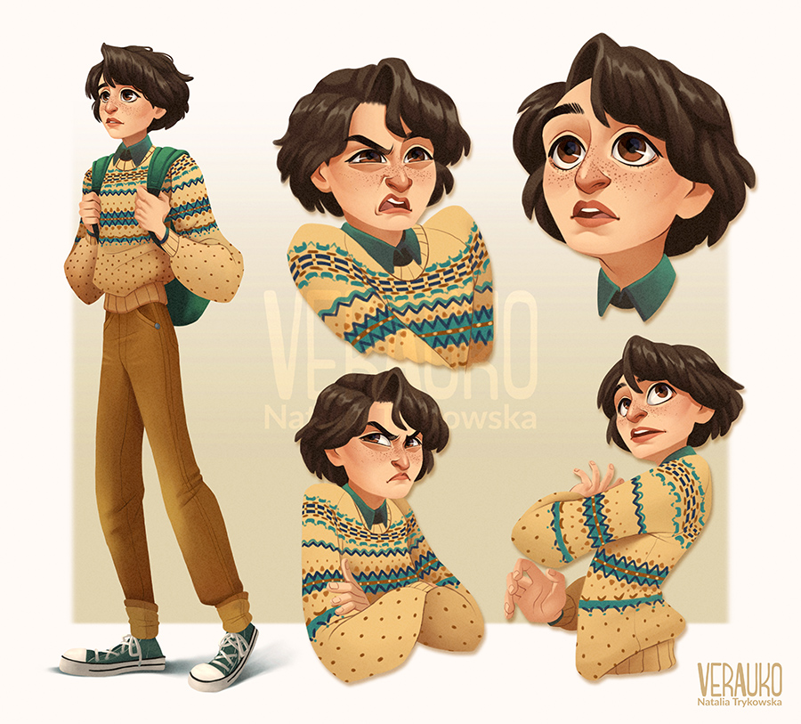 Mike Wheeler - Character Study by verauko