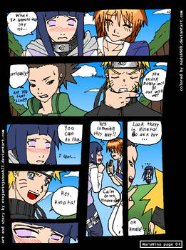 NaruHina comic page 4