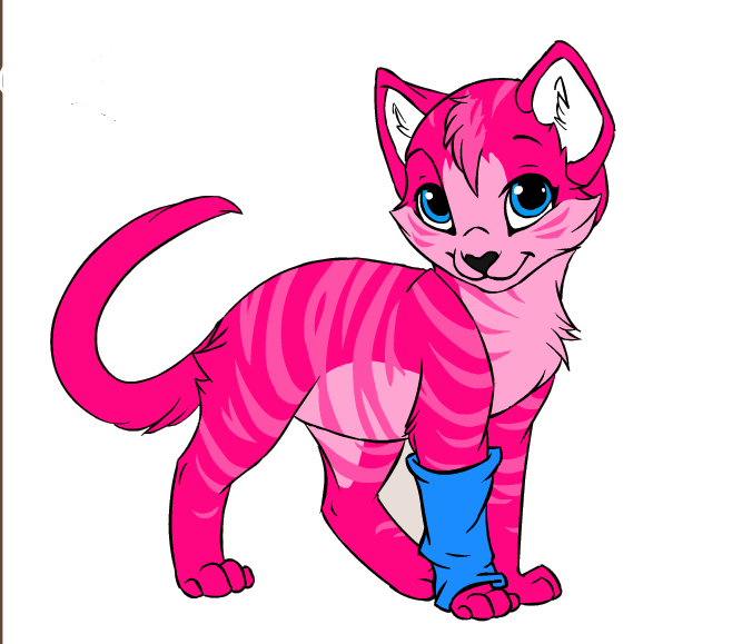 Pink Core Cat pinky cat by Kattie97 on DeviantArt