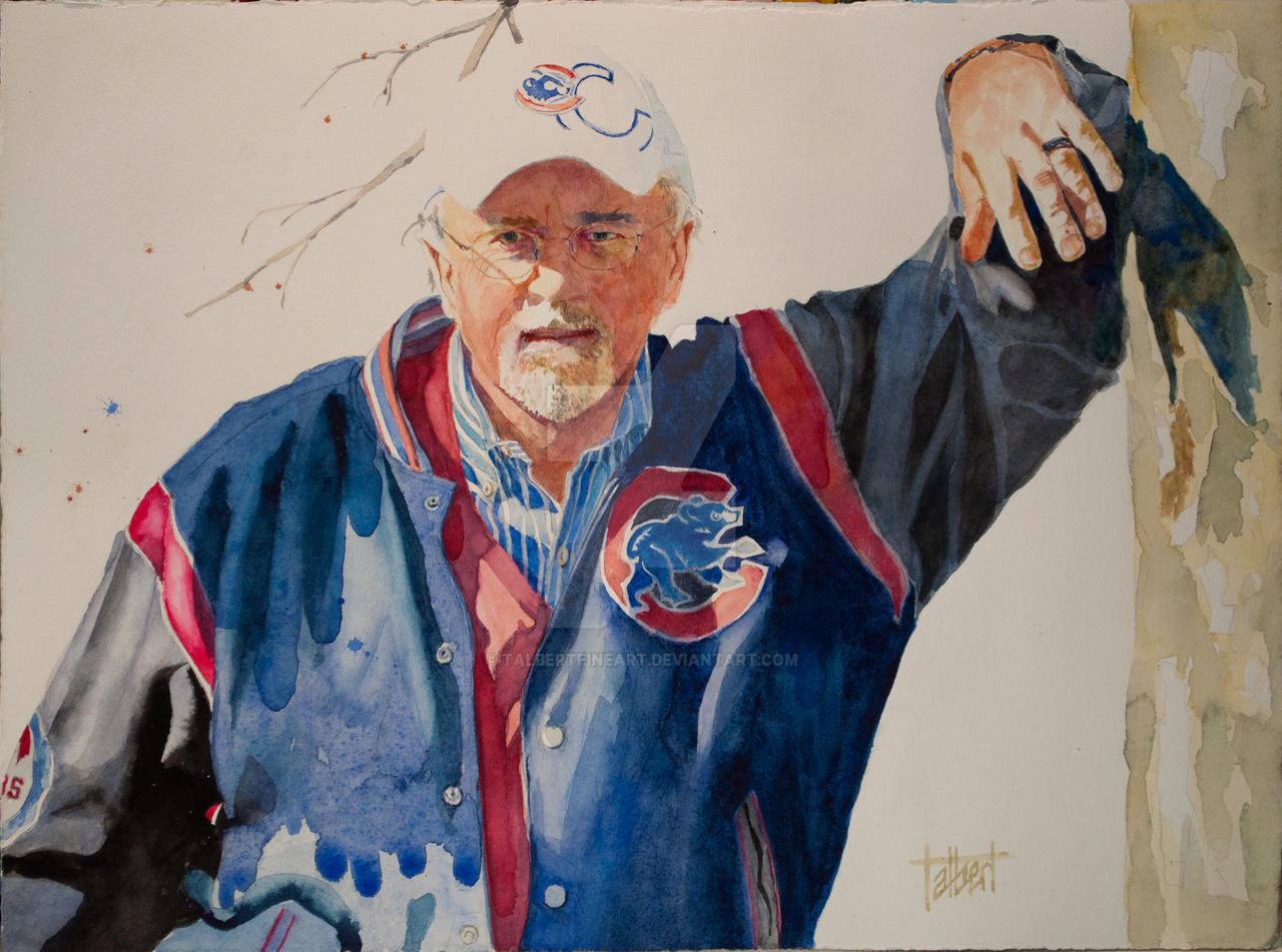 Cubs Deviantart Rapper Big Cubs Fan by TalbertFineArt on DeviantArt