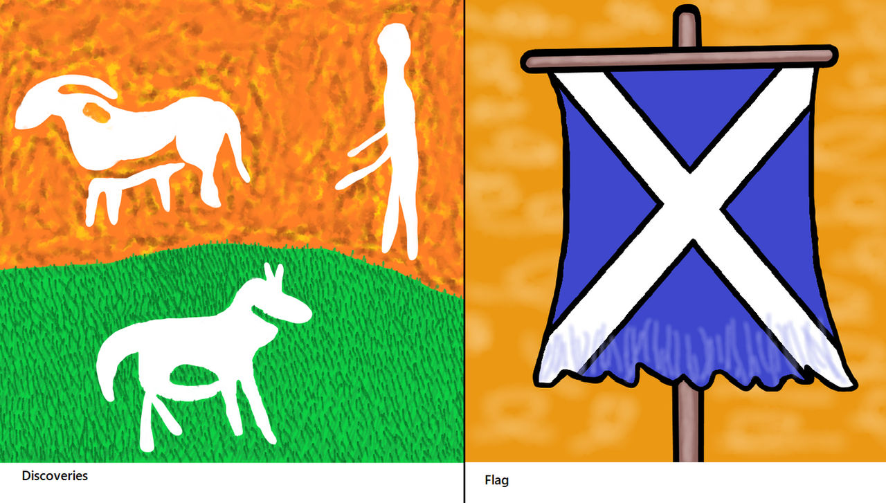 Discoveries and New Flags by MrArtTender25 on DeviantArt