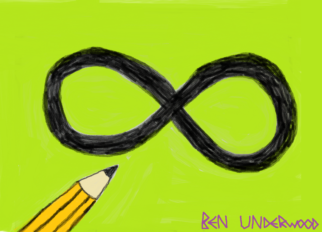 Infinity Drawing Practice Loop Drawing to Infinity by MrArtTender25 on DeviantArt