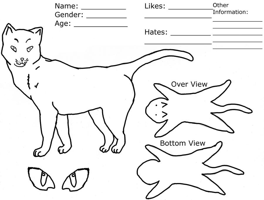 Cat Draw Reference Blocks Cat Reference Sheet by foxtails1011 on DeviantArt