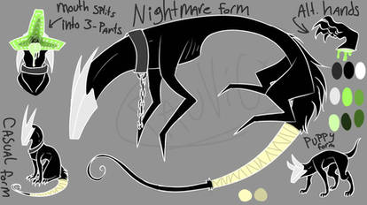 custom OC #2- creature of the night 