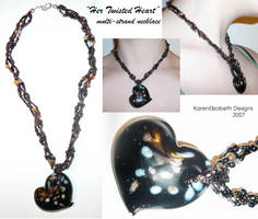 'Her Twisted Heart' Necklace