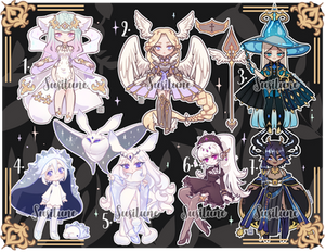 [OPEN] Adoptable mixed chibi batch (2/7)