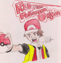 Red from Pokemon Origins and Video Games