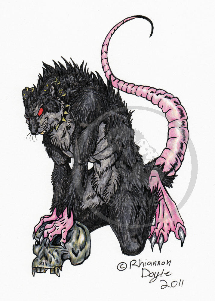 Mythic Rats A Rat's Treasure final by TheSilverhyena on DeviantArt