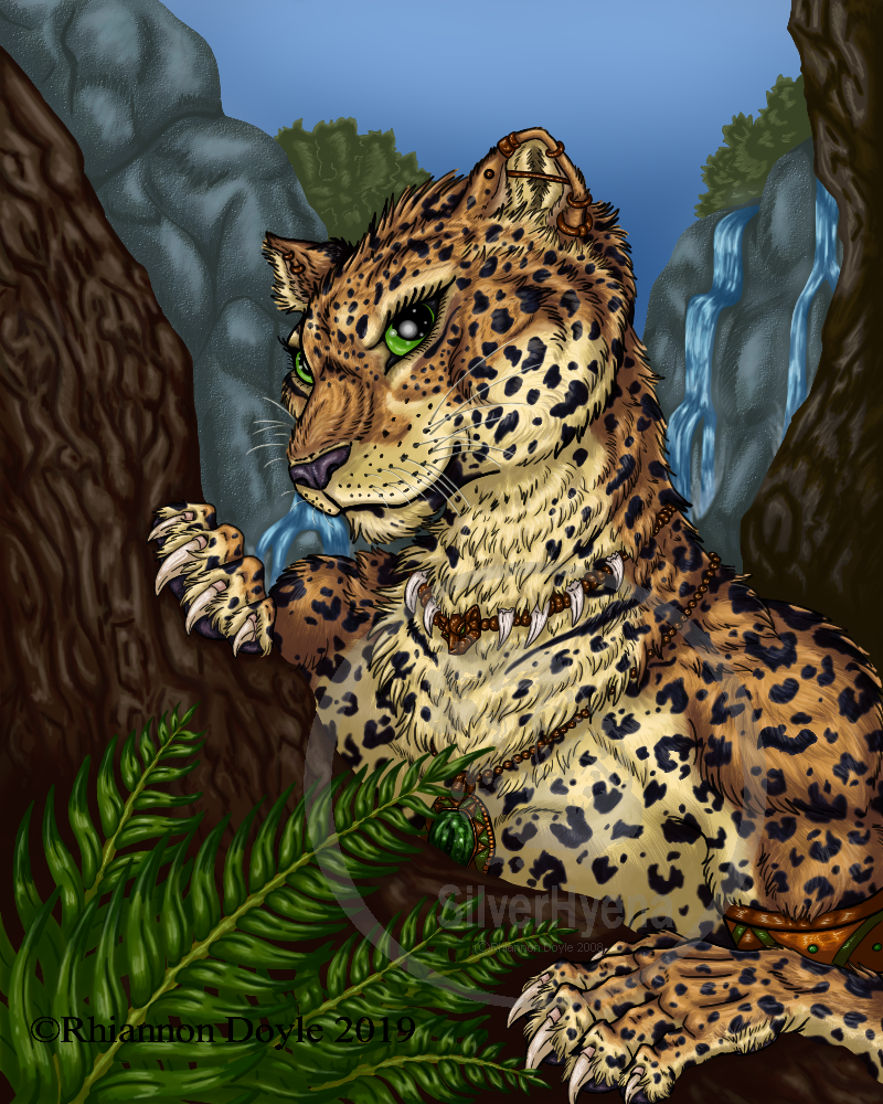 Mysterious Leopardess