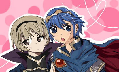 Marth and Leo