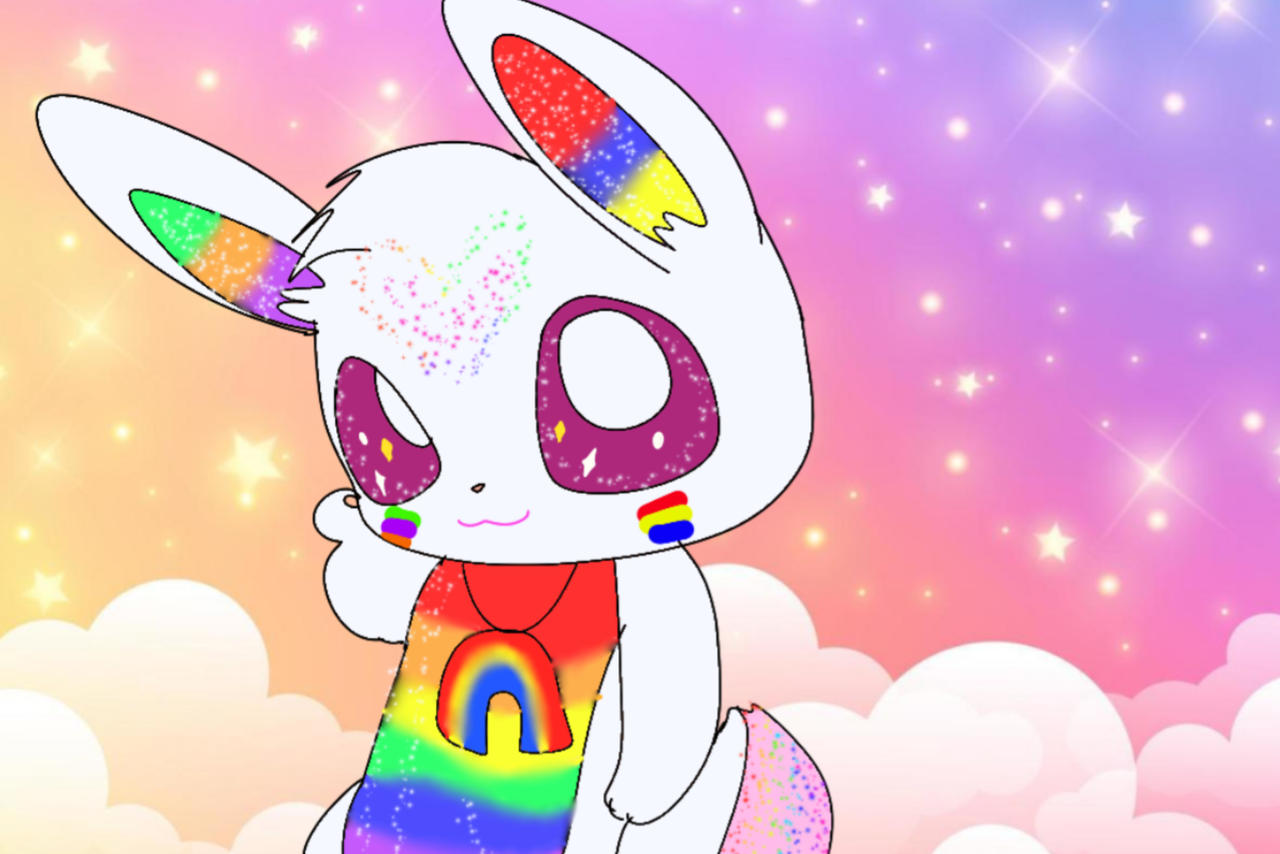 Rainbow Rabbit Deviantart Rainbow TheRabbitz by therabbitzfan on DeviantArt