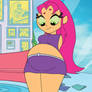 Starfire's Bloated Belly