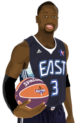 Dwayne Wade Vector Final