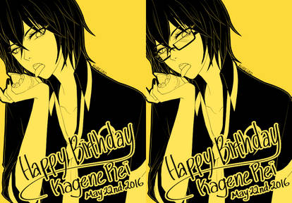 Happy Birthday Kagene Rei 2k16