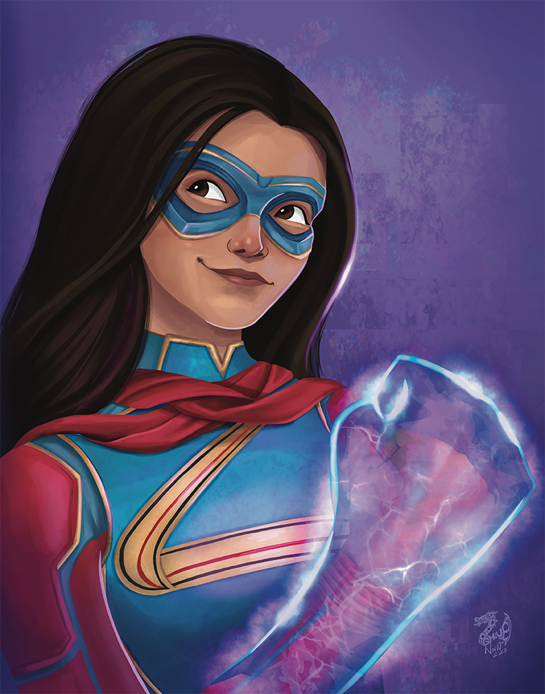 Ms Marvel (Kamala Khan) by EmaginationStudios on DeviantArt