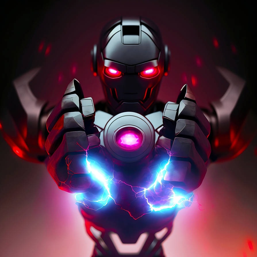 Shadow Bot AI Shadow Bot - Charging electrons by AetherMusicArt on DeviantArt