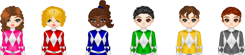 Go go power rangers by Mizzdestiny on DeviantArt