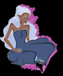 Allura in a Dress