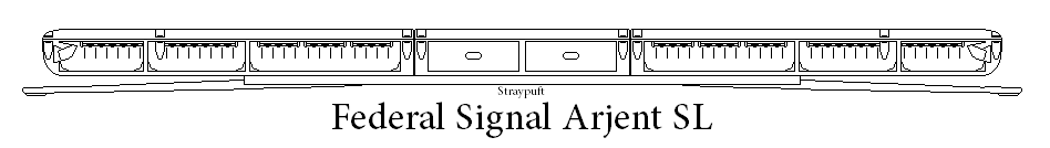 Federal Signal Arjent SL Lightbar