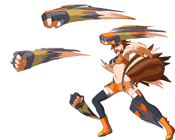 Makoto rapid punch animation by darkblazezx3 on DeviantArt Makoto rapid punch animation by darkblazezx3 on DeviantArt