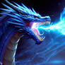 IA-GENERATED Blue Dragon