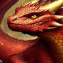 IA-GENERATED Golden-Eyes Red Dragon 3