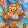Dark Magician Girl at the Beach again