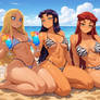 Teen Titans Beach Day