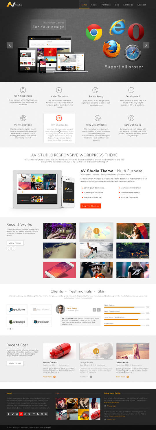 Theme. Av Template AV by fancao on DeviantArt