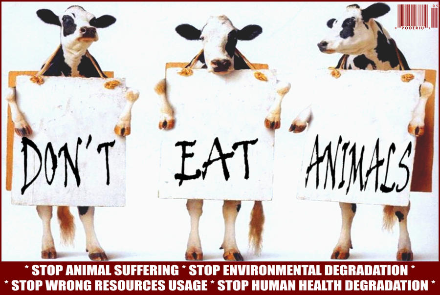 Stop Eating Animals by poderiu on DeviantArt